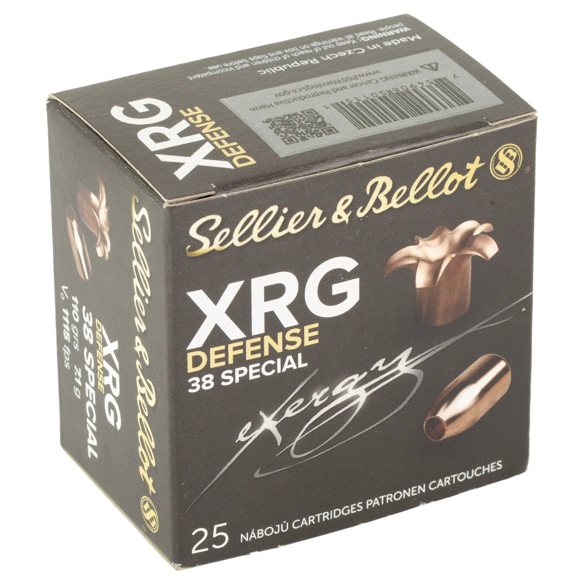 S&amp;B 38 SPECIAL 110GR XRG 25/1000 - American Ordnance