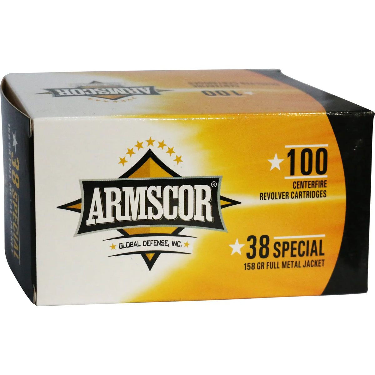 ARMSCOR 38SPL 158GR FMJ 100/1200 - American Ordnance