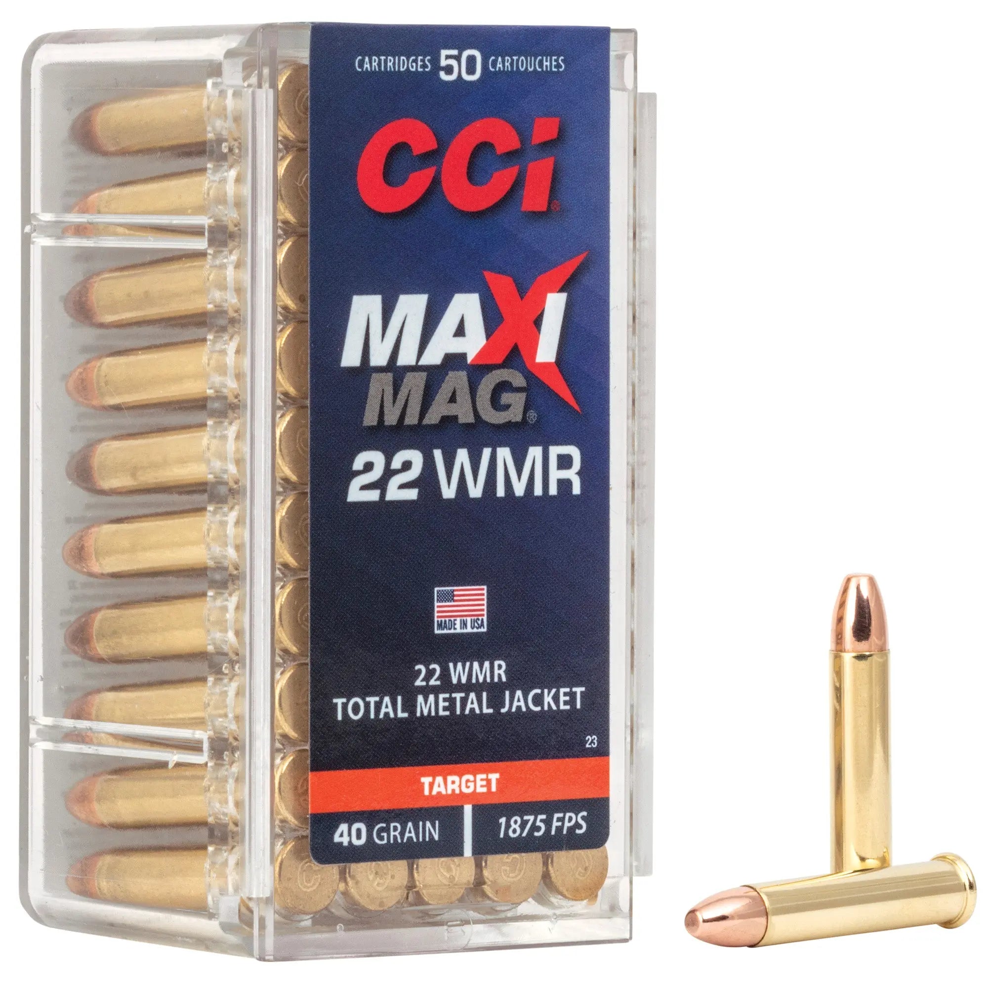 CCI MAXI-MAG 22WMR TMJ 50/2000 - American Ordnance