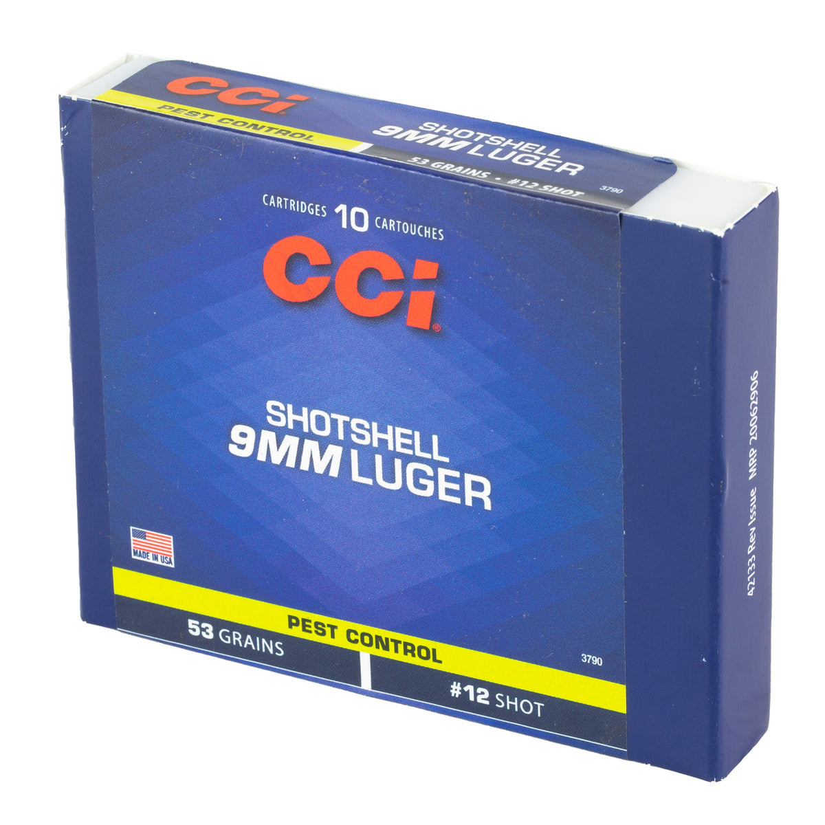 CCI 9MM #12 SHOTSHELL 10RD