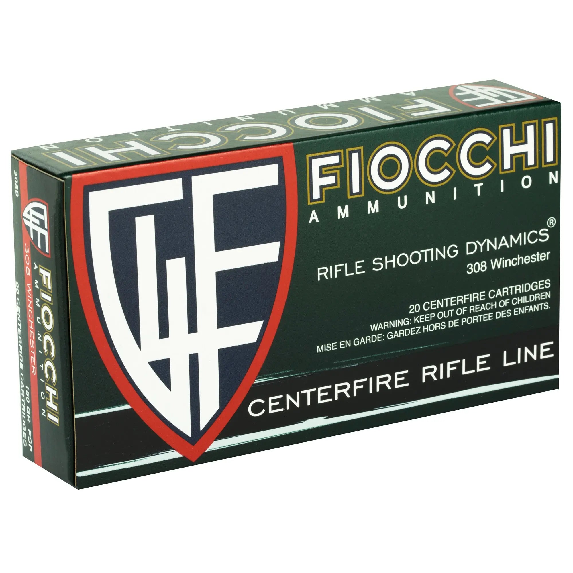 FIOCCHI 308WIN 150GR PSP 20/200 - American Ordnance