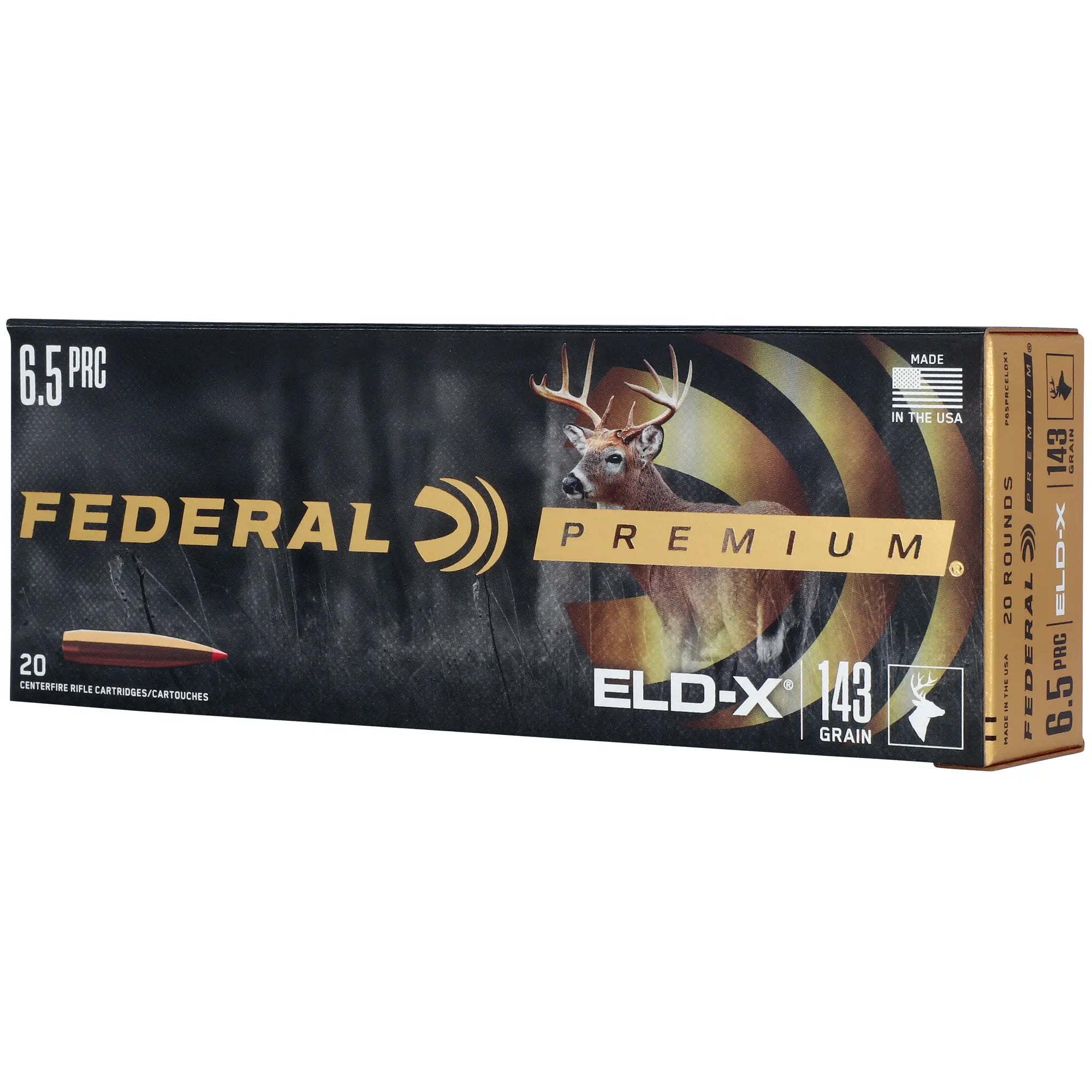 FED PREM 6.5PRC 143GR ELD-X 20/200 - American Ordnance