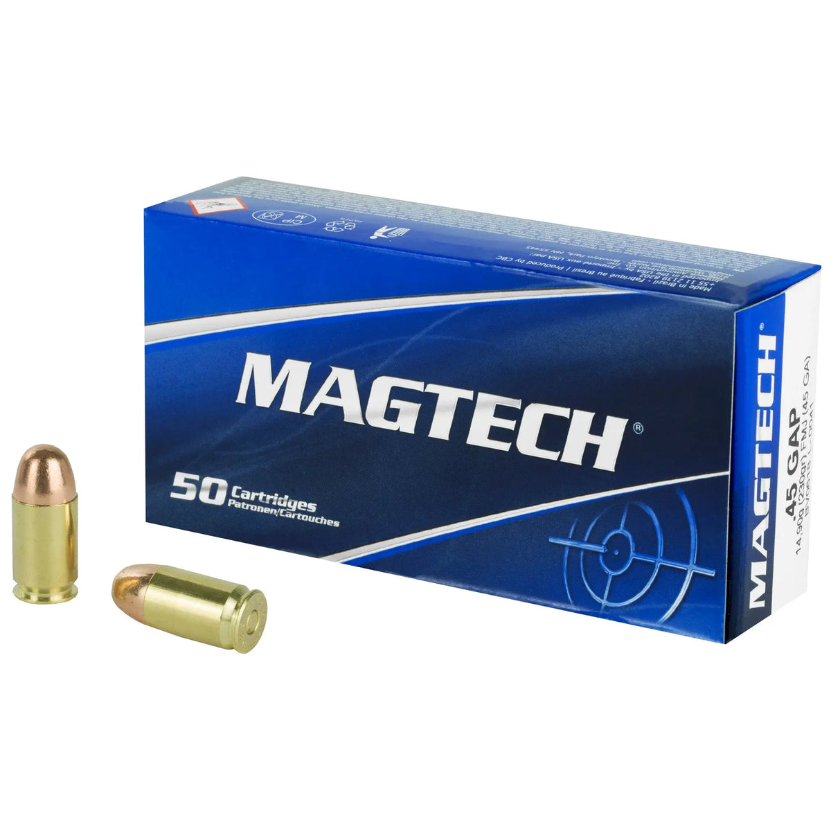 MAGTECH 45GAP 230GR FMJ 50/1000 - American Ordnance