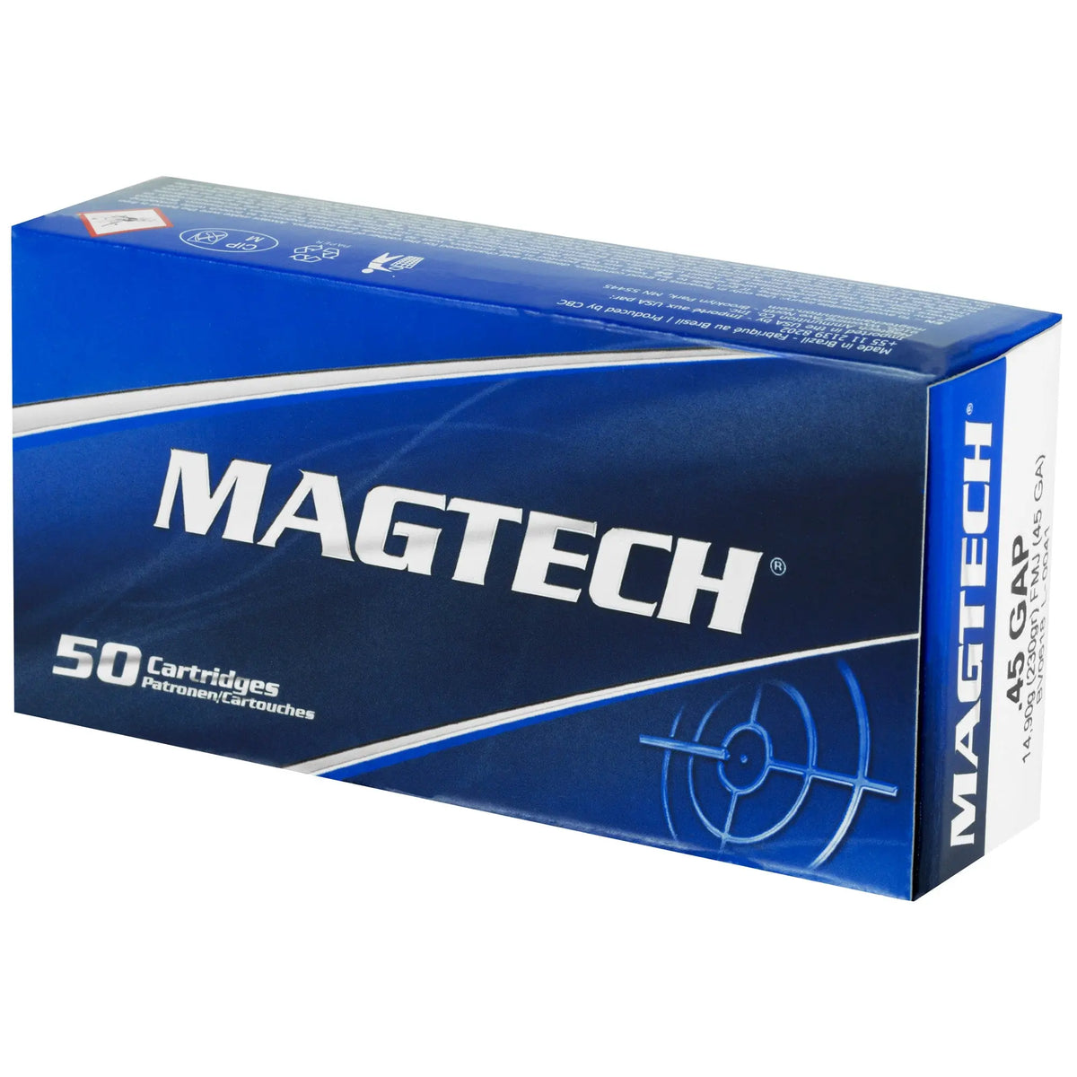 MAGTECH 45GAP 230GR FMJ 50/1000 - American Ordnance