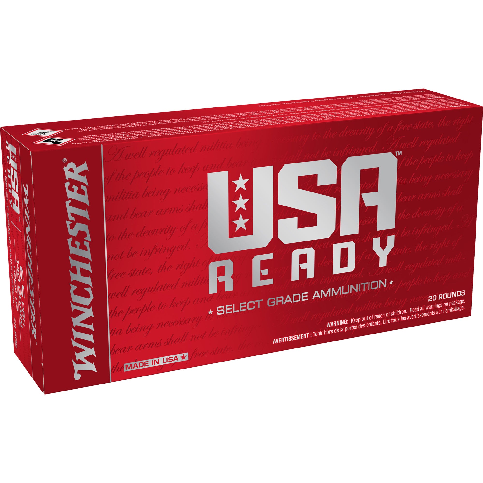 WIN USA READY 6.5 PRC 140GR 20/200 - American Ordnance