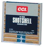 SHOT 1000FPS  20RD 100BX/CSCCI SHOTSHELL 22WMR 52GR #12 - American Ordnance