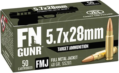 50RD 10BX/CSFN 5.7X28 40GR FMJ SS201 - American Ordnance