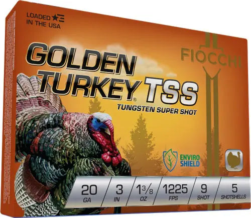 3&quot; 1-3/8OZ #9 5RD 10BX/CSFIOCCHI GOLDEN TURKEY TSS 20GA - American Ordnance