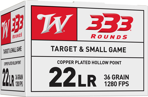 1280FPS 333RD 10BX/CSWINCHESTER 22LR 36GR PLATED HP - American Ordnance