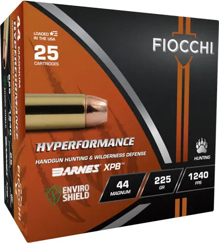 25RD 8BX/CSFIOCCHI 44 REM MAG 225GR XPB - American Ordnance