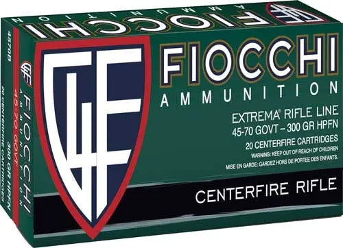 20RD 10BX/CSFIOCCHI 45-70 GOV 300GR HP-FN - American Ordnance