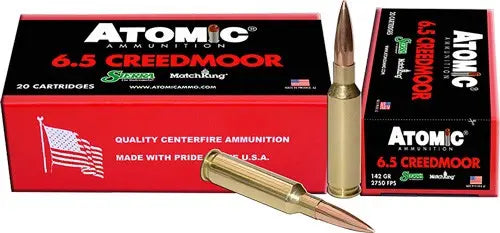 20RD 10BX/CSATOMIC 6.5 CM MATCH 142GR HPBT - American Ordnance