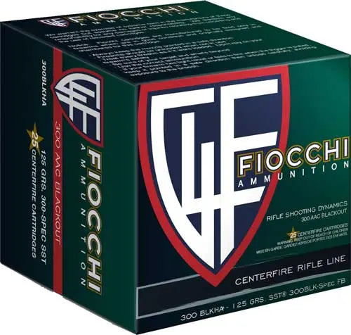 25RD 20BX/CSFIOCCHI 300 AAC 125GR SST - American Ordnance