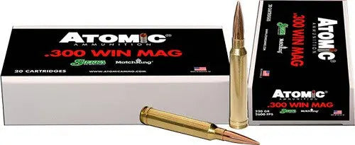 KING HPBT 20RD 10BX/CSATOMIC 300 WIN MAG 220GR MATCH - American Ordnance