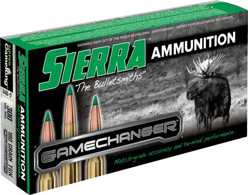 180GR TIP GAMEKING 20RD 10BX/CSIERRA GAMECHANGER 300 WIN MAG - American Ordnance