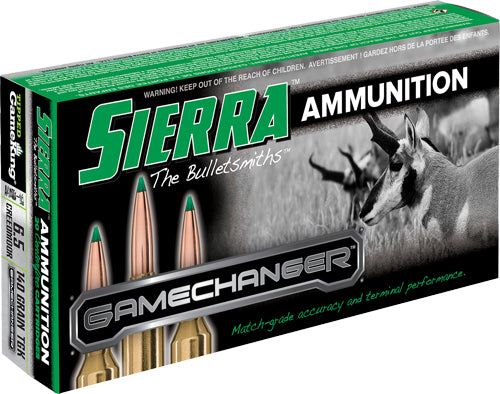 CHANGER 20RD 10BX/CSSIERRA 6.5 CM 140GR GAME - American Ordnance