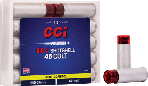 #4 SHOT 10RD 20BX/CSCCI SHOTSHELL 45 LC 150GR - American Ordnance