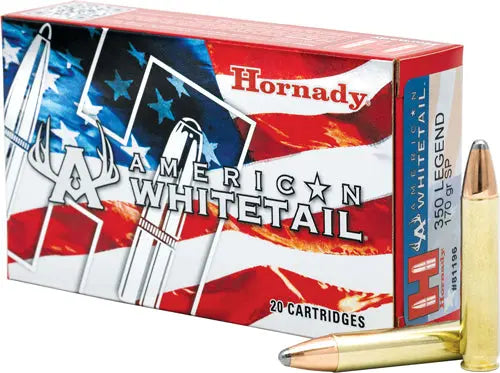 170GR INTERLOCK 20RD 10BX/CSHORNADY WHITETAIL 350 LEGEND - American Ordnance