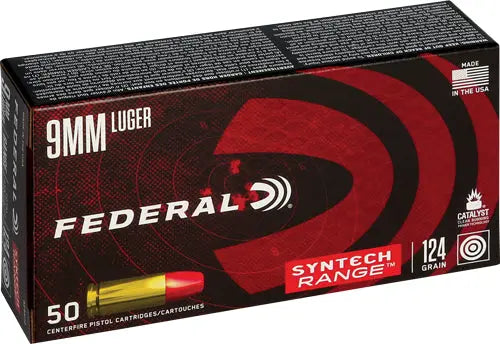 TSJ 50RD 10BX/CSFEDERAL AE 9MM LUGER 124GR - American Ordnance