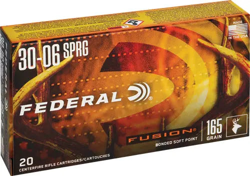 FUSION 20RD 10BX/CSFEDERAL FUSION 30-06 165GR - American Ordnance