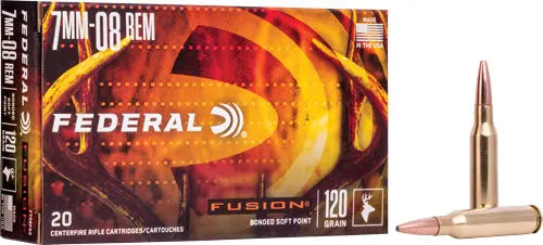 120GR FUSION 20RD 10BX/CSFEDERAL FUSION 7MM-08 REM - American Ordnance