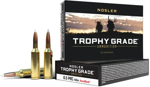 140GR ACCUBOND TIP 20RD 10BX/CNOSLER TROPHY GRADE 6.5 PRC - American Ordnance