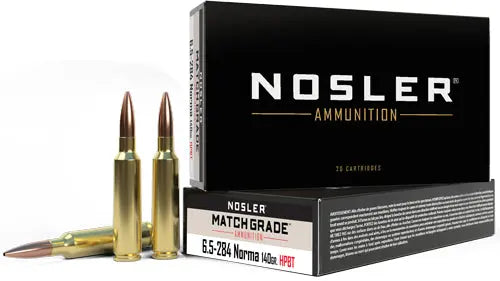 140GR CUSTOM HPBT 20RD 10BX/CSNOSLER MATCH 6.5X284 NORMA - American Ordnance