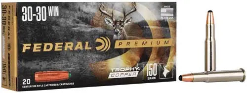 TROPHY COPPER 20RD 10BX/CSFEDERAL 30-30 WIN 150GR - American Ordnance