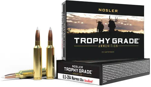 130GR ACCUBOND 20RD 10BX/CSNOSLER TROPHY 6.5X284 NORMA - American Ordnance