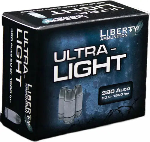 50GR COPPER HP 20RD 10BX/CSLIBERTY ULTRA LIGHT 380 ACP - American Ordnance