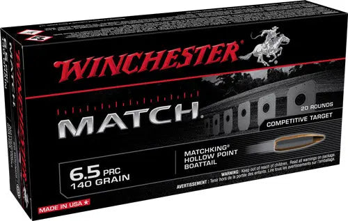 140GR BTHP 20RD 10BX/CSWINCHESTER MATCH 6.5 PRC - American Ordnance