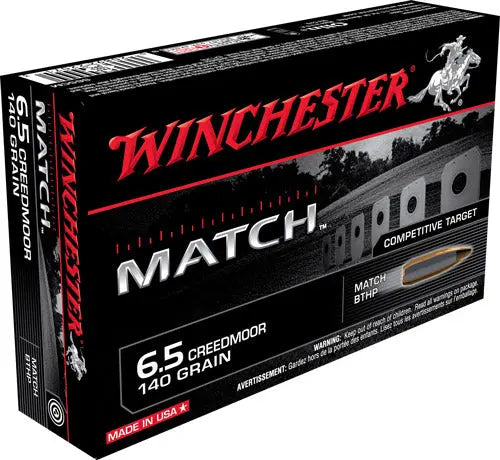 BTHP 20RD 10BX/CSWINCHESTER MATCH 6.5 CM 140GR - American Ordnance