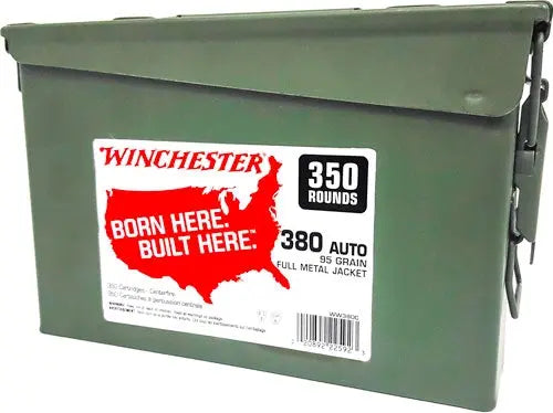 CASE OF (2) 300RD CANSWINCHESTER 38 0ACP 95GR FMJ-RN - American Ordnance