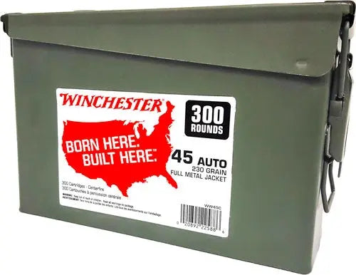 CASE OF (2) 300RD CANSWINCHESTER 45 ACP 230GR FMJ-RN - American Ordnance