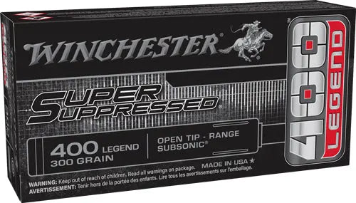 400 LEGEND 300GR 20RD 10BX/CSWINCHESTER SUPER SUPPRESSED - American Ordnance