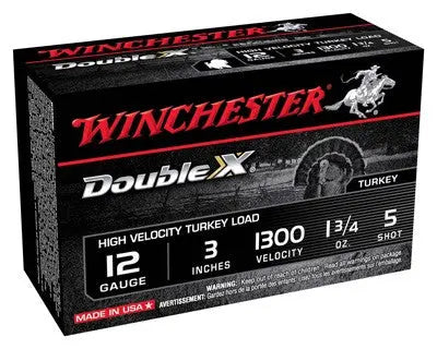 1-3/4OZ #5 10RD 10BX/CSWINCHESTER DOUBLE-X 12GA 3&quot; - American Ordnance