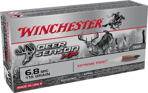 115GR EXTREME PT 20RD 10BX/CSWINCHESTER DEER SEASON 6.8 SPC - American Ordnance