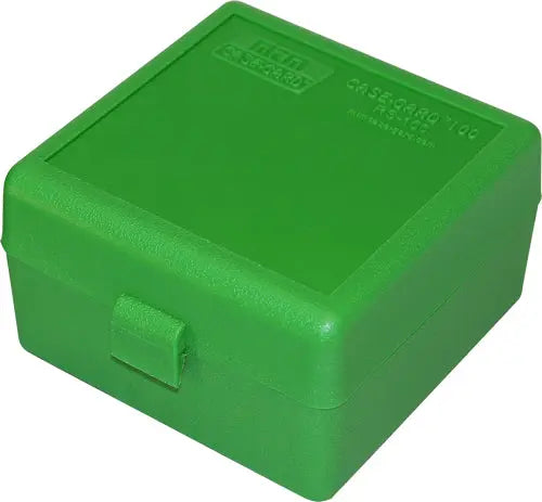 100-ROUNDS FLIP TOP STYLE GRNMTM AMMO BOX SMALL RIFLE - American Ordnance