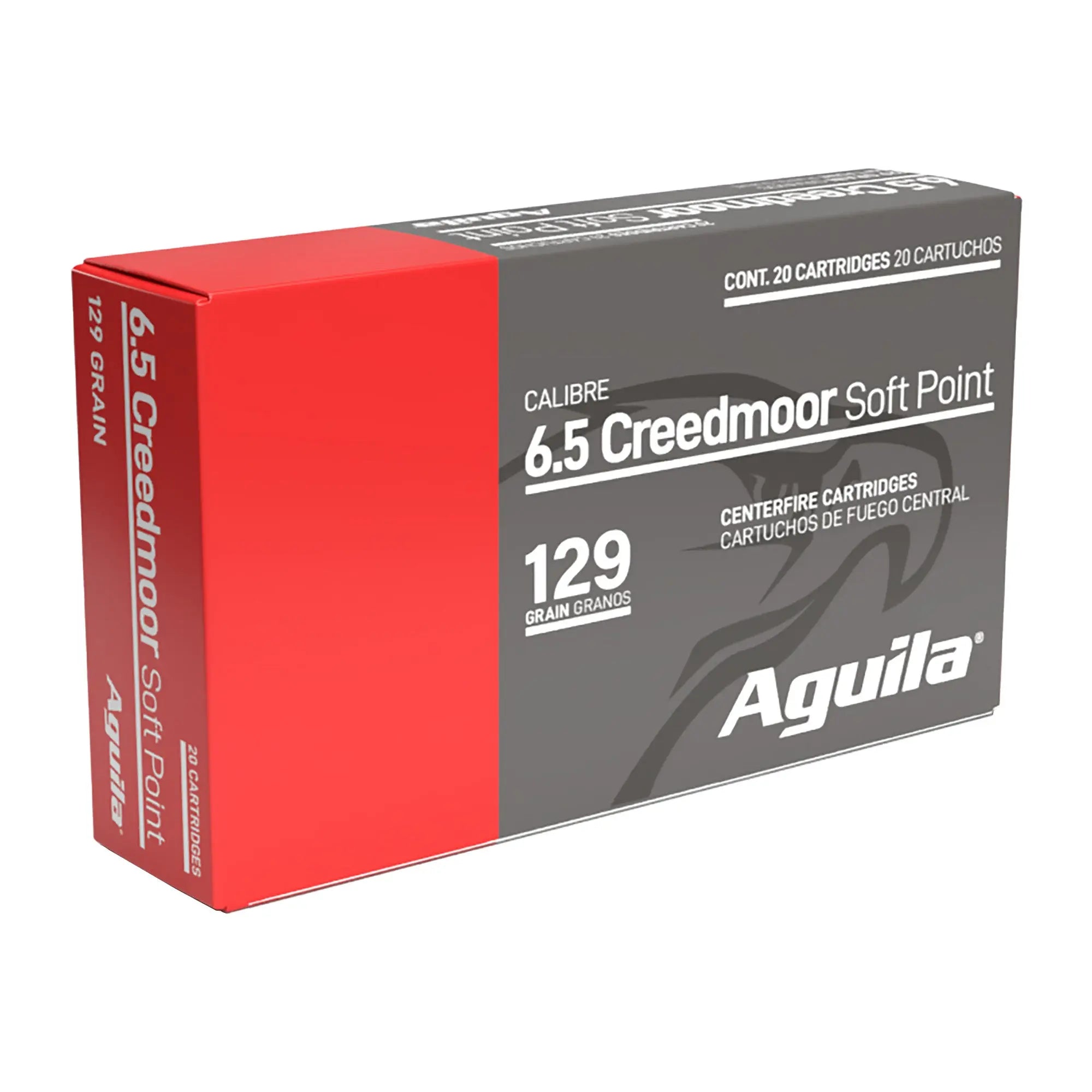 AGUILA 6.5 CREEDMOOR 129GR SP 20/200 - American Ordnance