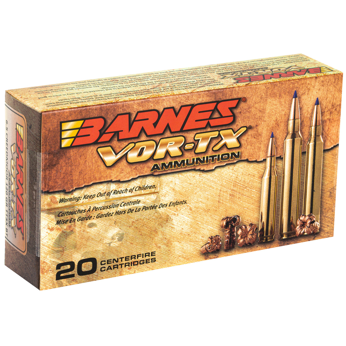 BARNES VOR-TX 6.5CREED 120GR 20RD