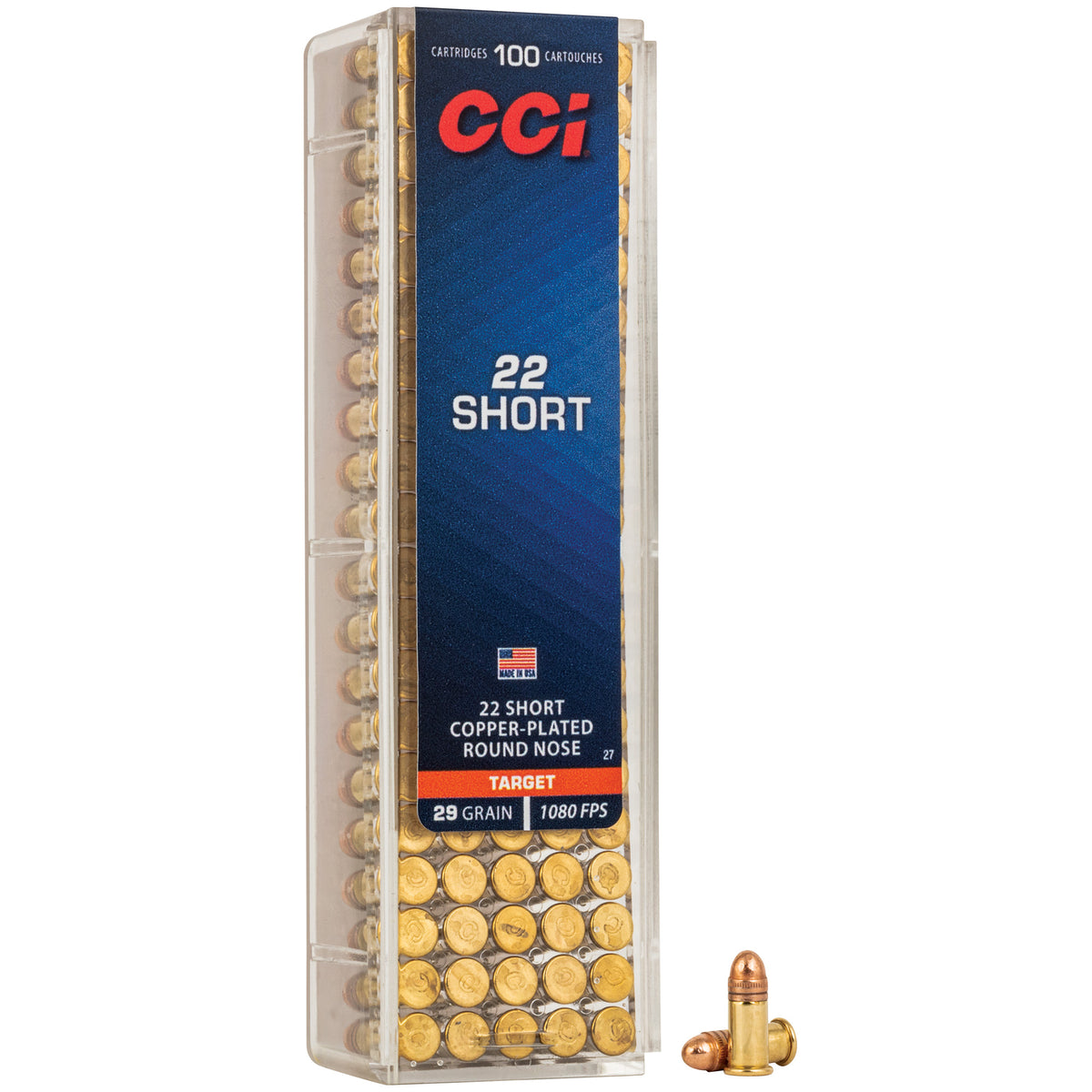 CCI 22 SHORT AMMO 100/5000 - American Ordnance