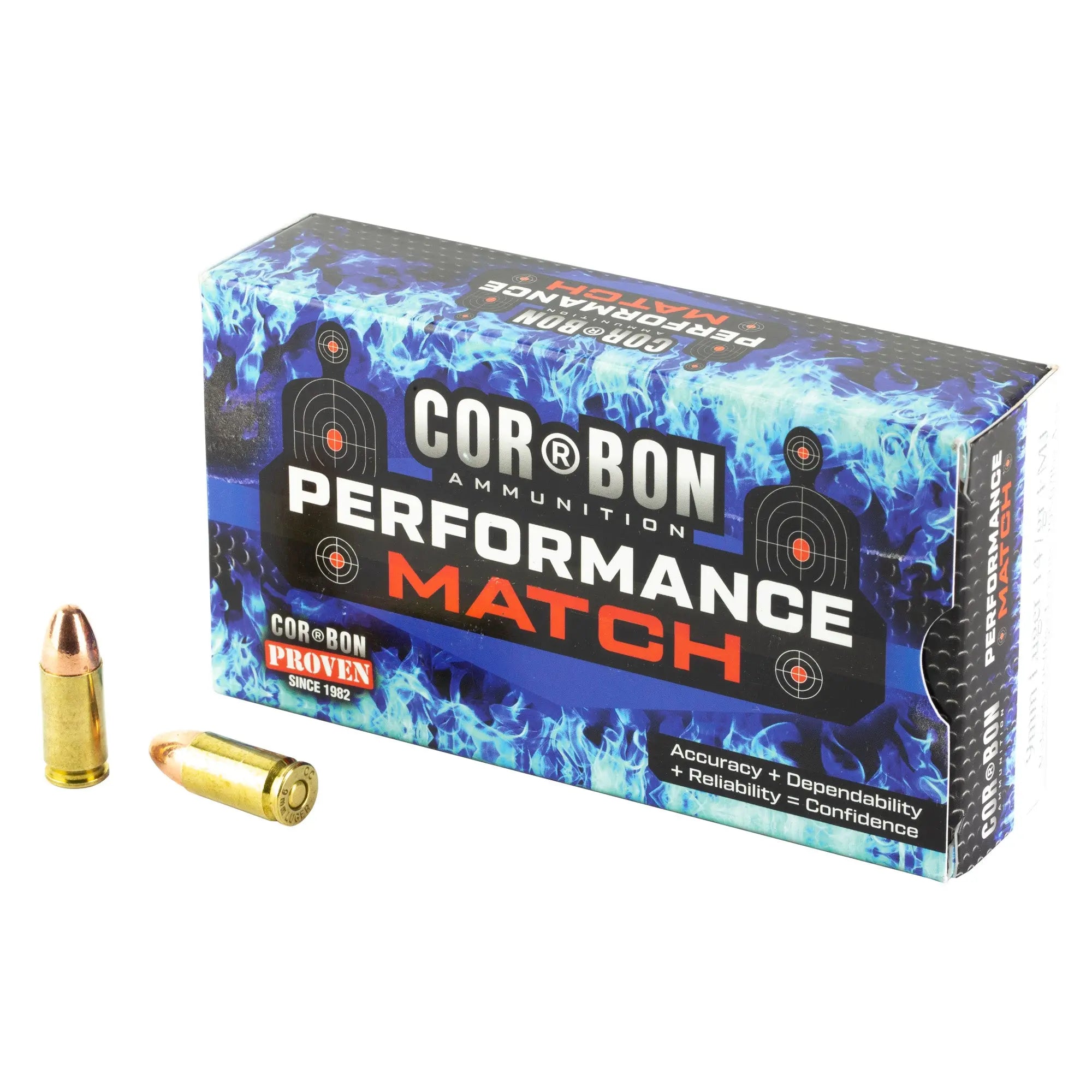 CORBON 9MM LUGER 147GR FMJ 50/1250 - American Ordnance