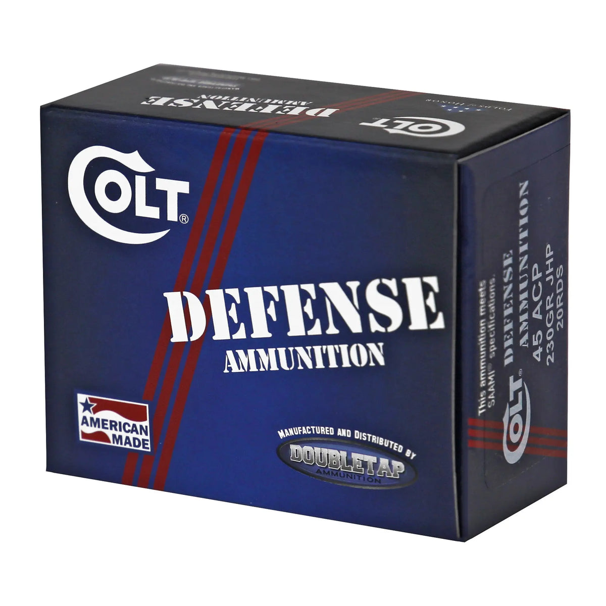 DBLTAP CD 45ACP 230GR JHP 20/1000 - American Ordnance