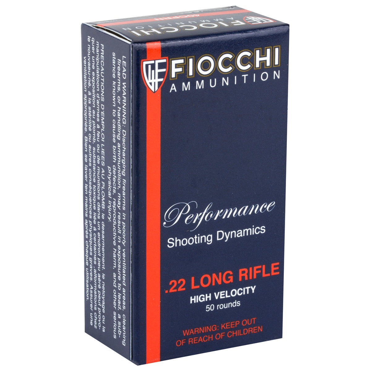 FIOCCHI 22LR 40GR CPRN 50/5000 - American Ordnance