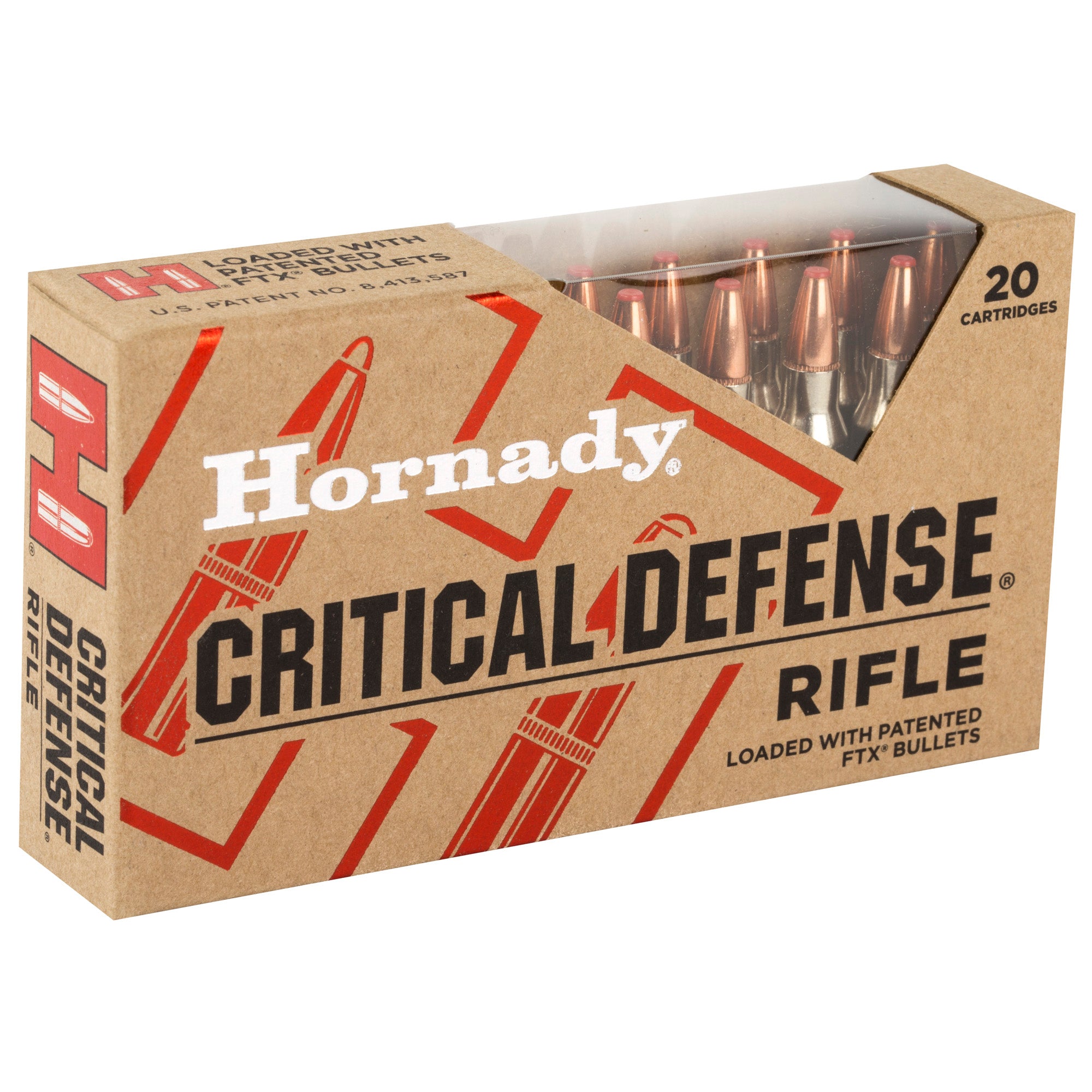 HRNDY CD 223REM 55GR FTX 20/200 - American Ordnance