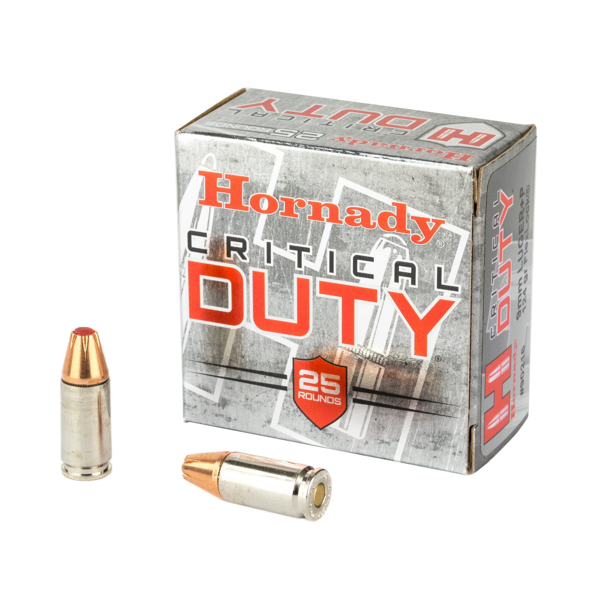 HRNDY 9MM+P 124GR CRT DUTY 25/250 - American Ordnance