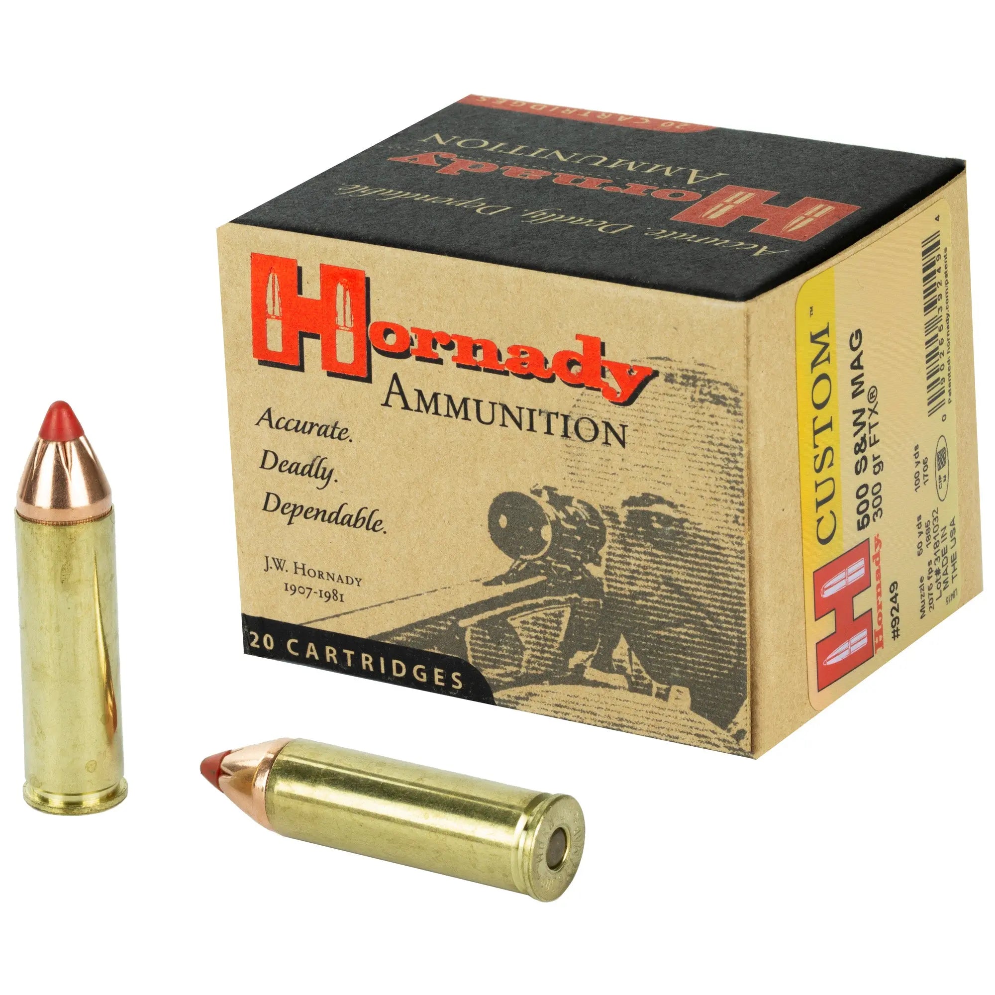 HRNDY 500SW 300GR FTX 20/200 - American Ordnance