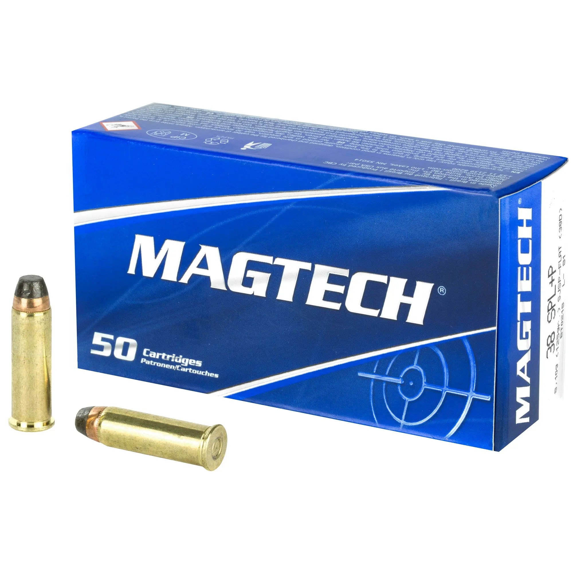 MAGTECH 38 SPL+P 125SJSP FLAT 50/ - American Ordnance