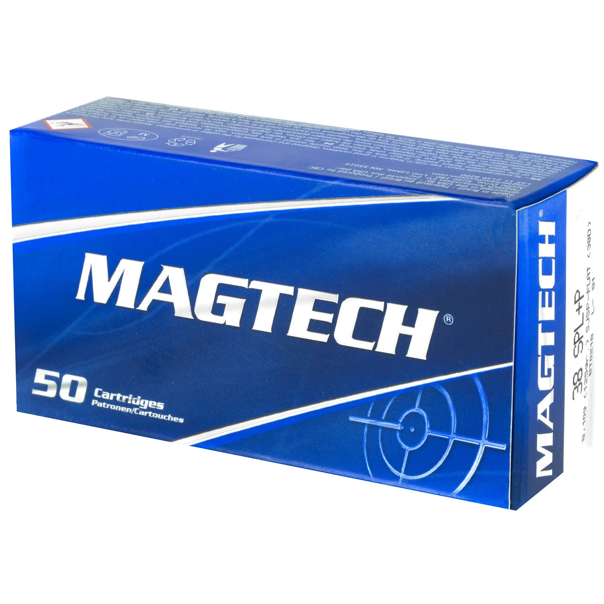 MAGTECH 38 SPL+P 125SJSP FLAT 50/ - American Ordnance