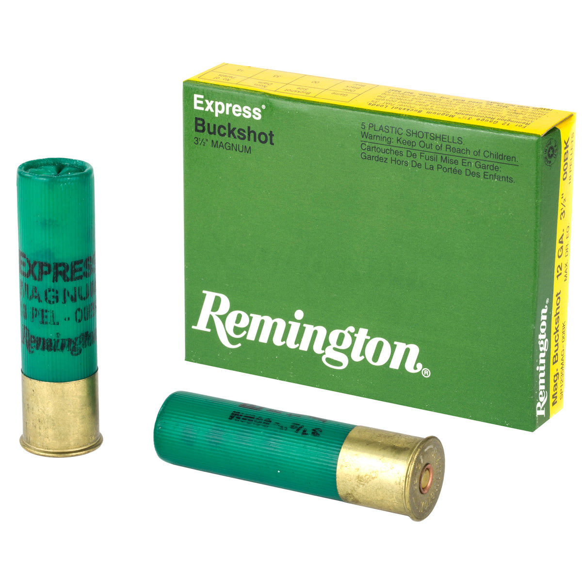 REMINGTON EXP MAG 12GA 3.5&quot; 00 BCK 5RD